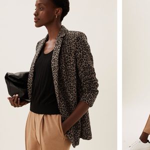 Mark and spencer jersey blazer